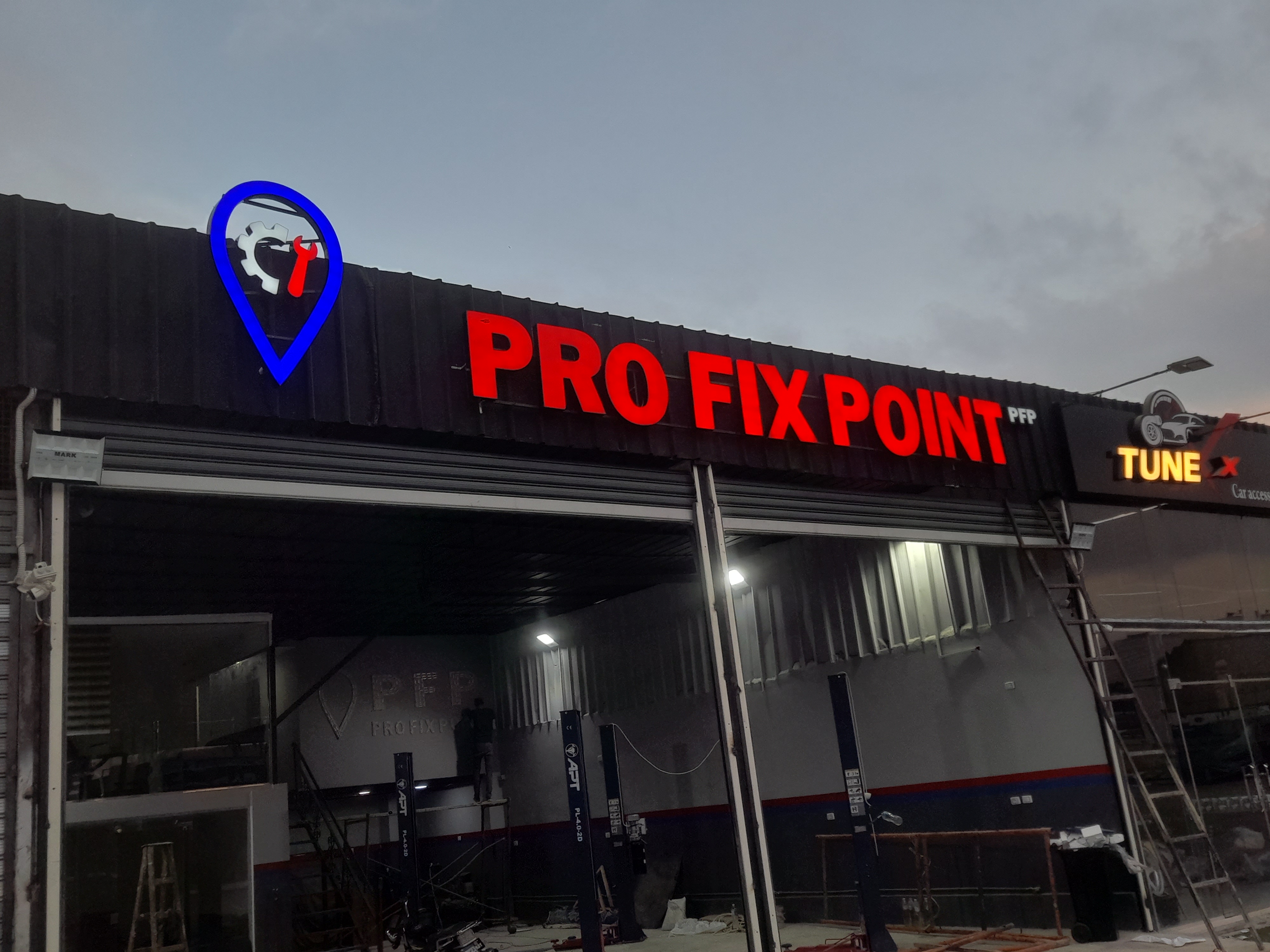 Previous signage and cladding project 3