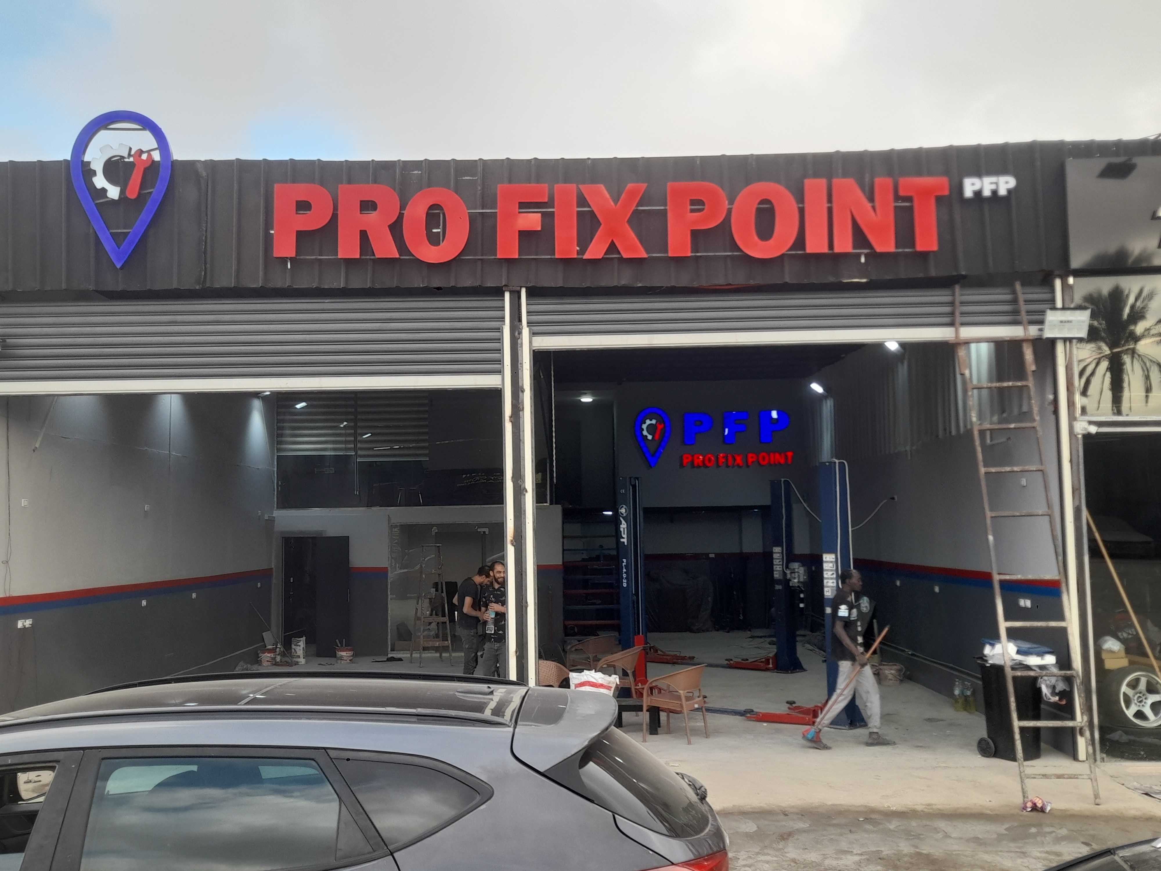 Previous signage and cladding project 2